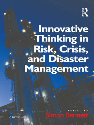cover image of Innovative Thinking in Risk, Crisis, and Disaster Management
